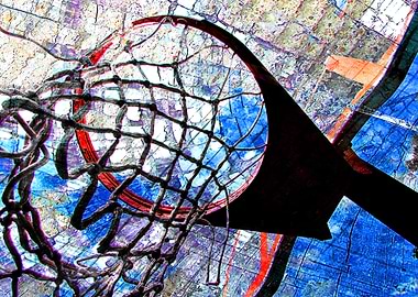 Basketball art print 125