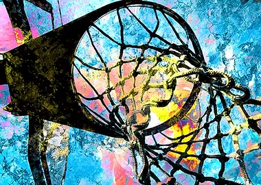 Basketball art print 149