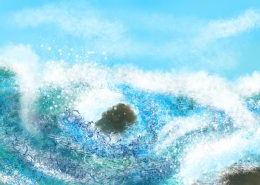 oceans wave