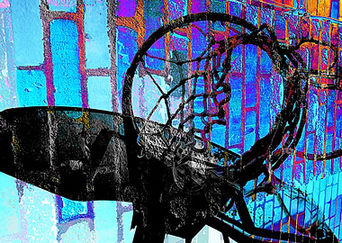 Basketball art print 131