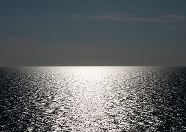 Waves summer abstract art