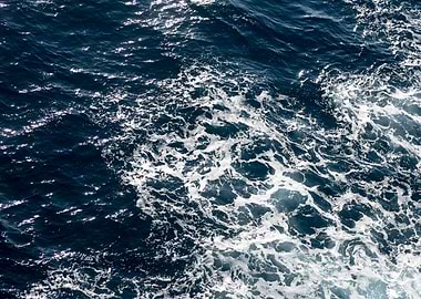 Waves summer abstract art