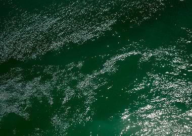 Waves summer abstract art