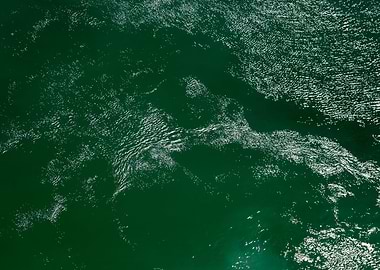 Waves summer abstract art