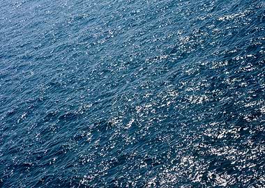 Waves summer abstract art