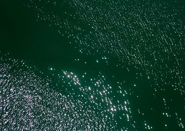 Waves summer abstract art