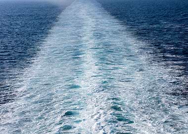 Waves summer abstract art