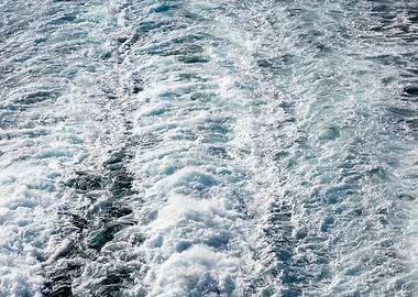 Waves summer abstract art