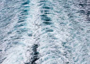 Waves summer abstract art