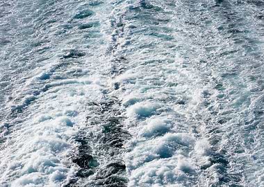 Waves summer abstract art