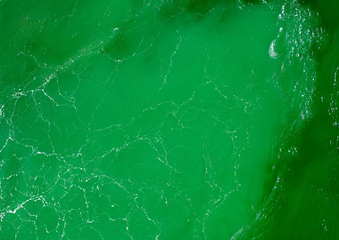 Waves summer abstract art