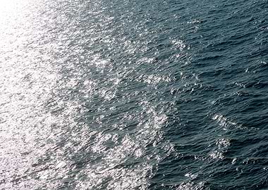 Waves summer abstract art