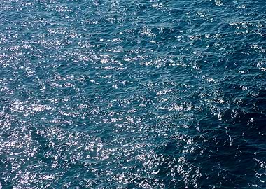 Waves summer abstract art