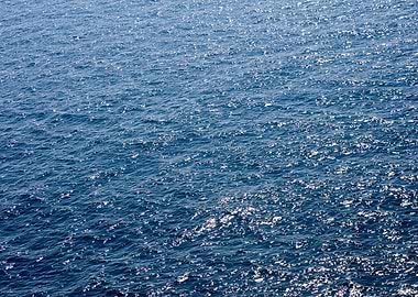 Waves summer abstract art