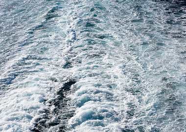 Waves summer abstract art