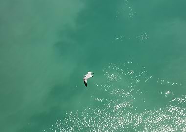 Waves summer abstract art