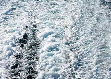 Waves summer abstract art