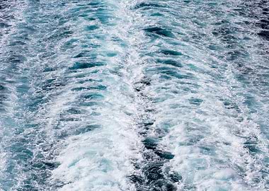 Waves summer abstract art