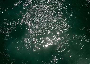 Waves summer abstract art