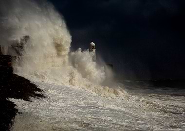 Storm over Porthcawl