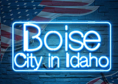 Boise City in Idaho
