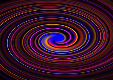Colorful spiral