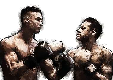 Neymar boxing Artwork