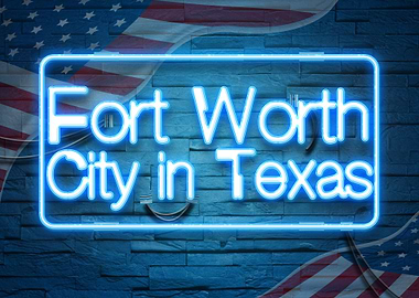 Fort Worth City in Texas