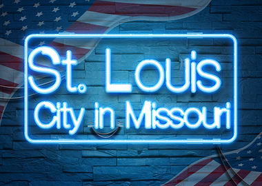 St Louis City in Missouri