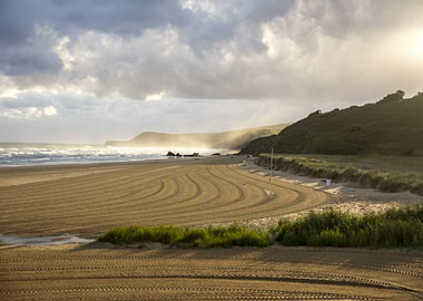 Beach Sky and Sand