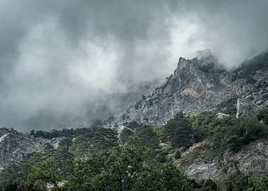 Crimean mountains