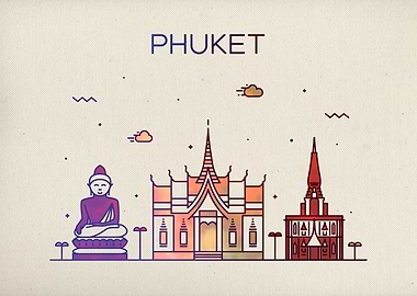 Phuket Thailand City Fun