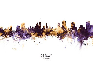 Ottawa Canada Skyline