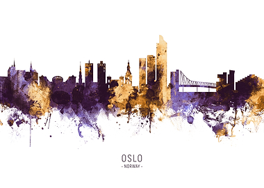Oslo Norway Skyline