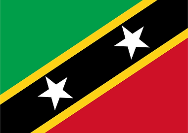 SAINT KITTS AND NEVIS Flag