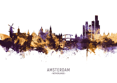 Amsterdam Skyline