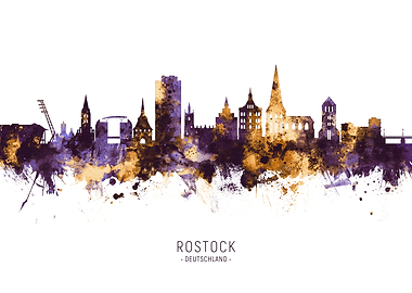 Rostock Skyline