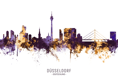 Dusseldorf Skyline