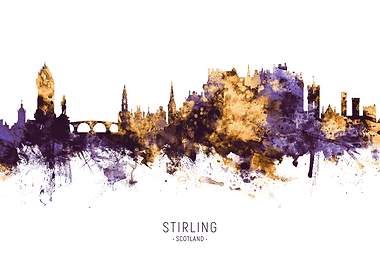 Stirling Scotland Skyline