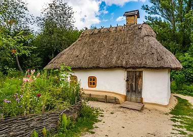 Old Ukrainian house