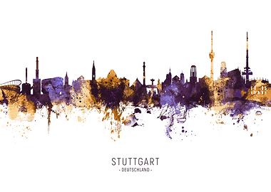 Stuttgart Skyline