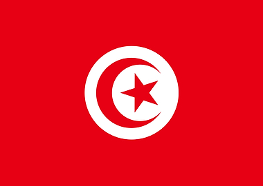 TUNISIA Flag