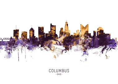 Columbus Ohio Skyline