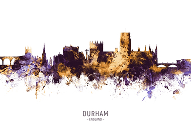 Durham England Skyline