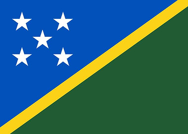 SOLOMON ISLANDS Flag