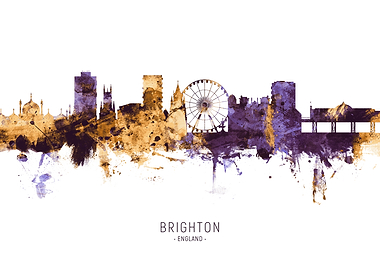 Brighton England Skyline