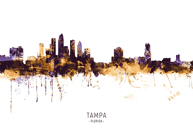 Tampa Florida Skyline
