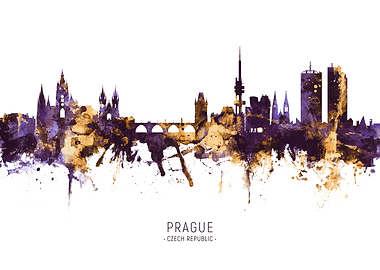 Prague Skyline