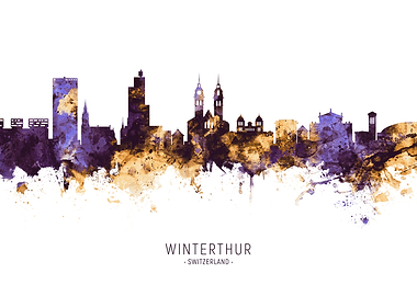 Winterthur Skyline