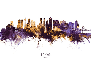 Tokyo Japan Skyline
